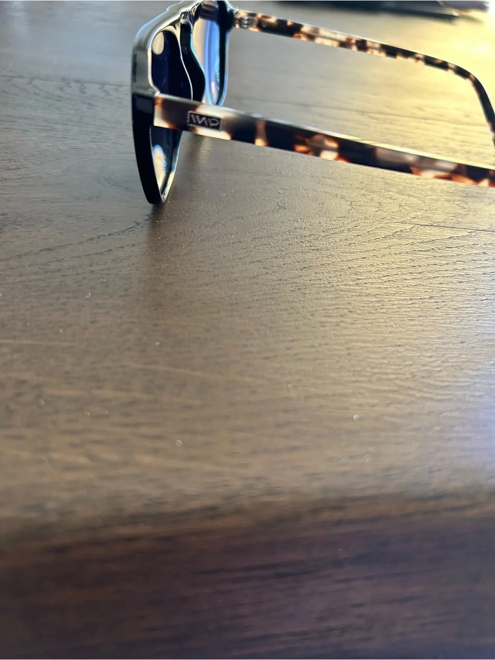 WearMe Pro Polarized Modern Aviator One-Bridge Square Mens Sunglasses